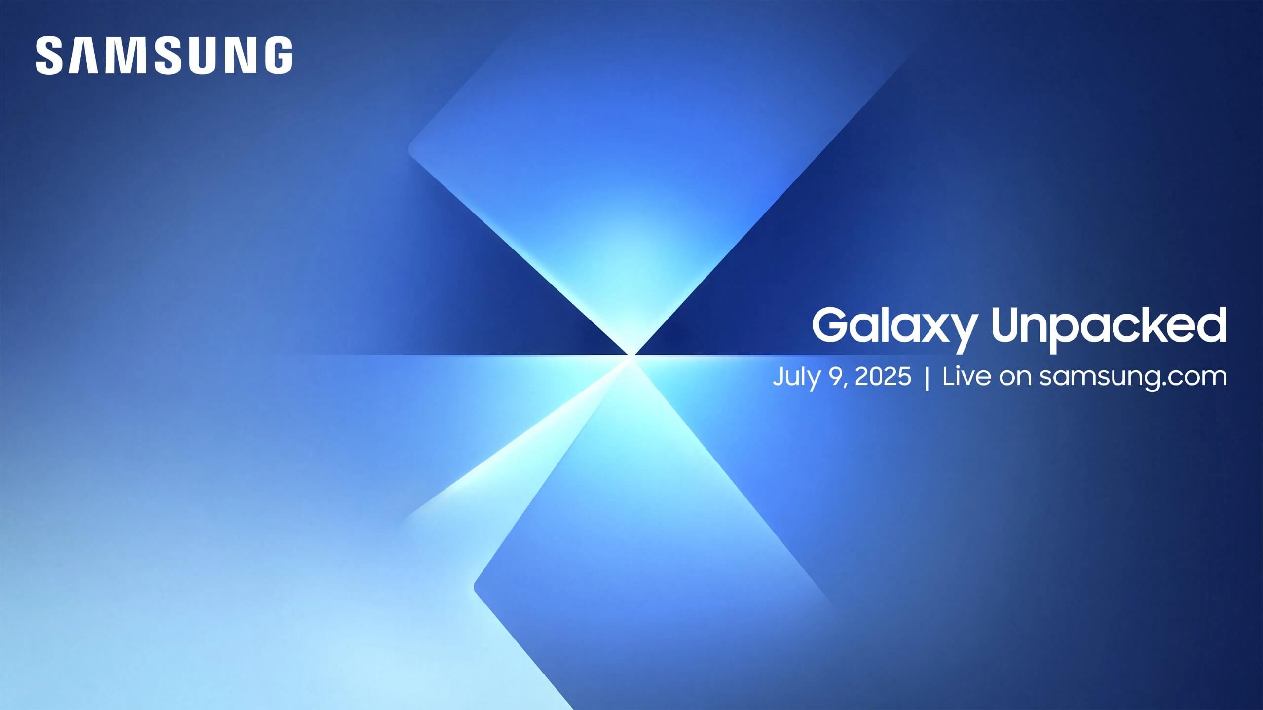 Galaxy Unpacked – Oggi 9 luglio 2025: cosa aspettarsi