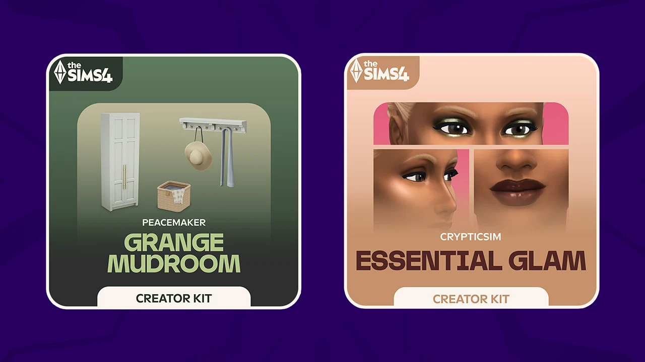 The Sims 4: scopri i nuovissimi Creator Kits Essential Glam e Grange Mudroom che rivoluzionano il gioco!